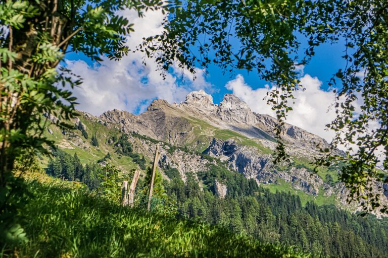 Berglandschaft im Auszeitdorf